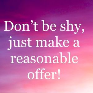 Go ahead and make an offer